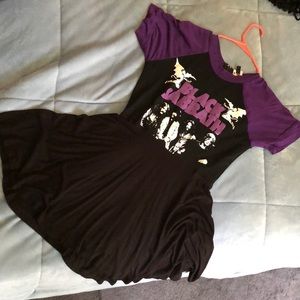 Vera’s eyecandy baby doll Black Sabbath dress